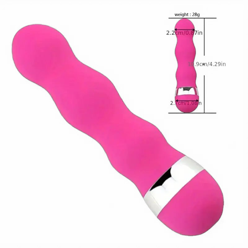 Vibrador de Bala Multifrequência para Estímulo de Ponto G e Clitoriano