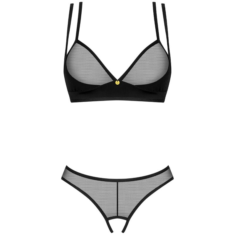 OBSESSIVE - CONJUNTO NESARI DUAS PEÇAS CROTCHLESS XL/XXL