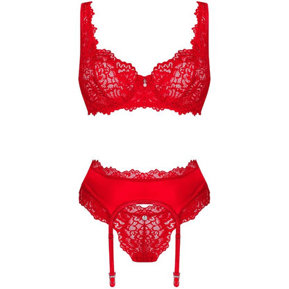 OBSESSIVE - CONJUNTO AMOR CHERRIS 3 PEÇAS L/XL